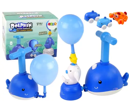 Balloon Dolphin Launcher Aerodynamic Car