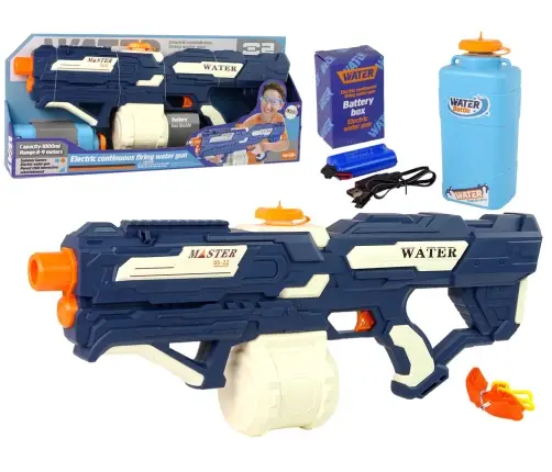 Large Electric Rechargeable Water Gun 9m range 1000ml