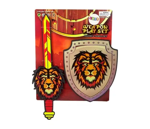 EVA Foam Knight Set Sword and Shield Lion EVA Foam Knight Set Sword and Shield Lion