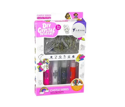 Stained Glass Painting Pendants Solidifying Paint 6 pcs.