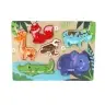 Wooden Colorful Jigsaw Puzzle For Children Mix Patterns