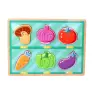 Wooden Colorful Jigsaw Puzzle For Children Mix Patterns