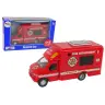 Car Rescue Vehicle Police Fire Brigade Friction Drive 3 Models