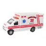 Ambulance Rescue Vehicle Friction Drive 2 Colours