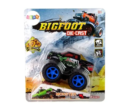 Resorak Monster Truck  Pull Back drive  Rubber tyres Metal body + Evolving Ramp Resorak Monster Truck  Pull Back drive  Rubber tyres Metal body + Evolving Ramp