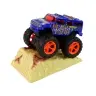 Resorak Monster Truck  Pull Back drive  Rubber tyres Metal body + Evolving Ramp Resorak Monster Truck  Pull Back drive  Rubber tyres Metal body + Evolving Ramp