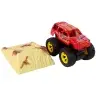 Resorak Monster Truck  Pull Back drive  Rubber tyres Metal body + Evolving Ramp Resorak Monster Truck  Pull Back drive  Rubber tyres Metal body + Evolving Ramp