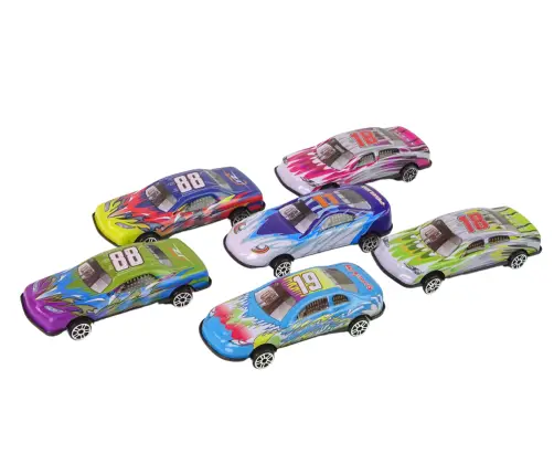 Transport Truck and Race Car Set 12pcs.