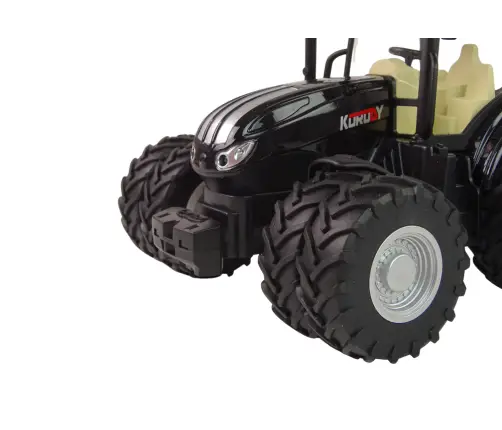 Radiovadāms traktors ar pulti Black Radiovadāms traktors ar pulti Black