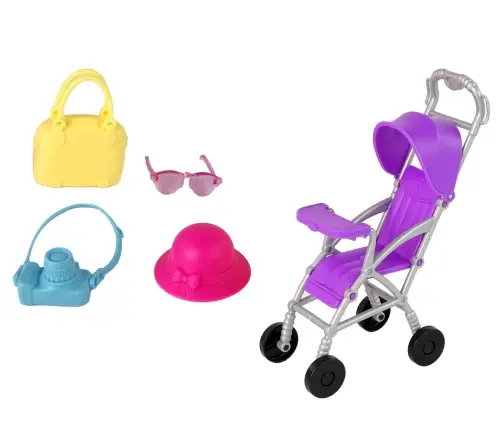 Baby Stroller Doll Set + Accessories