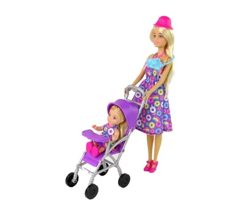 Baby Stroller Doll Set + Accessories