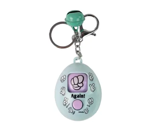 Key ring Game Paper Stone Scissors Mint