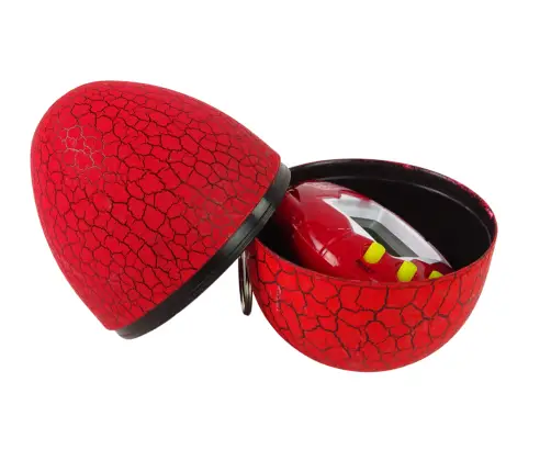 Tamagotchi in Egg Game Electronic Pet Red