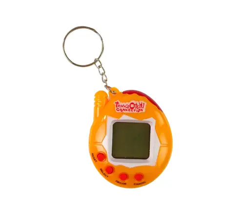 Tamagotchi in Egg Game Electronic Pet Orange Tamagotchi in Egg Game Electronic Pet Orange