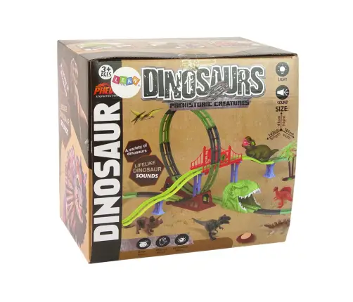 Dinosaur Railway Track Sound Light Accessories