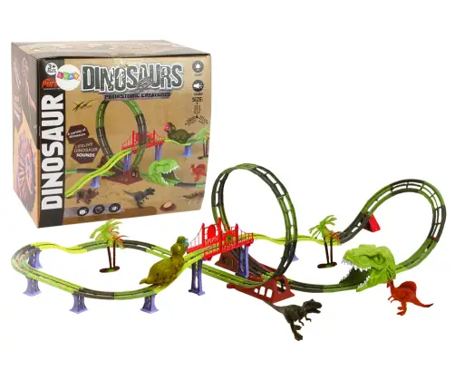 Dinosaur Railway Track Sound Light Accessories