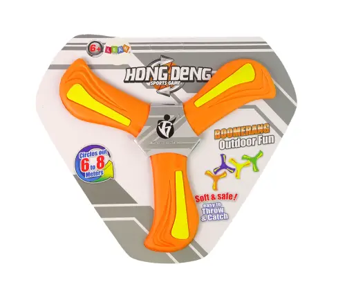 Boomerang Flying Disc Thrower Orange For Kids Boomerang Flying Disc Thrower Orange For Kids
