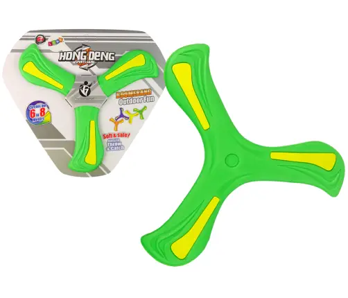Boomerang Flying Disc Thrower Green For Kids Boomerang Flying Disc Thrower Green For Kids