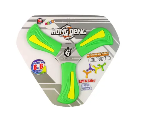 Boomerang Flying Disc Thrower Green For Kids Boomerang Flying Disc Thrower Green For Kids
