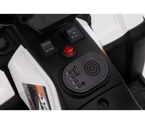 Elektriskais kvadracikls bērniem Quad JC915 White