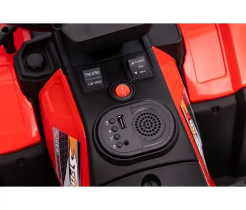 Elektriskais kvadracikls bērniem JC915 Red