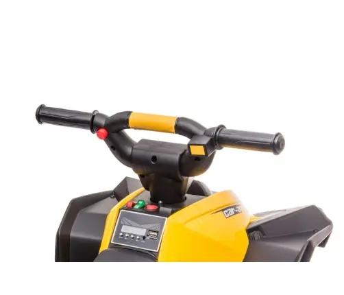 Elektriskais kvadracikls bērniem Quad HL568 Yellow