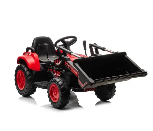 Rechargeable tractor with bucket BW-X002A Red