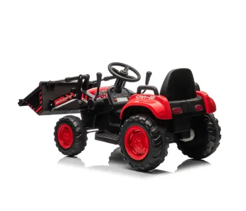 Rechargeable tractor with bucket BW-X002A Red