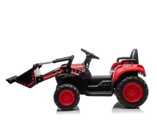 Rechargeable tractor with bucket BW-X002A Red