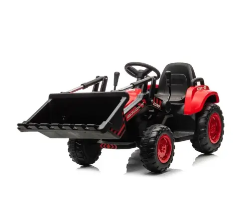 Rechargeable tractor with bucket BW-X002A Red