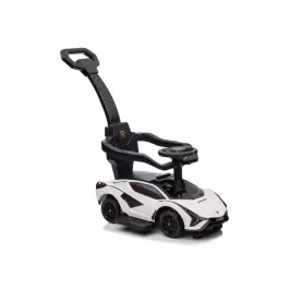 Lamborghini QLS-996T Ride-on With Pusher White