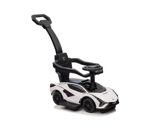 Lamborghini QLS-996T Ride-on With Pusher White
