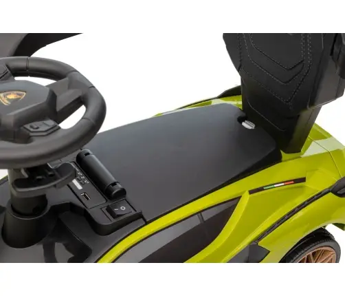 Lamborghini QLS-996T Ride-on With Pusher Green