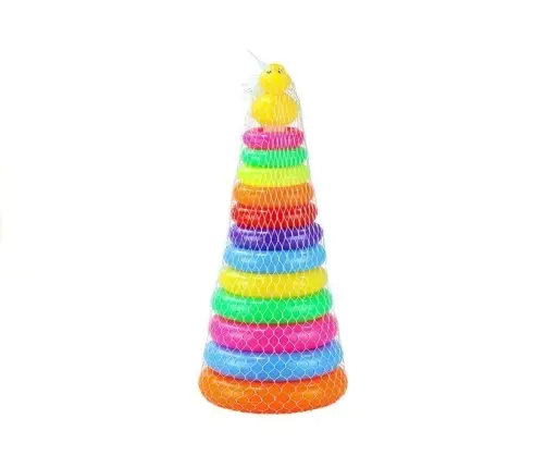 Baby Toddler Toy Stacking Rings Pyramid Stacker Baby Toddler Toy Stacking Rings Pyramid Stacker