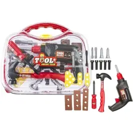 Big 22 PCS Tool Set Kit DIY Mechanic In A Suitcase Creative Construction Toy