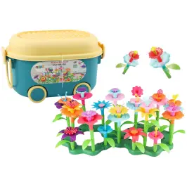 Building Blocks In A Box Garden Flowers 139 Pieces Building Blocks In A Box Garden Flowers 139 Pieces