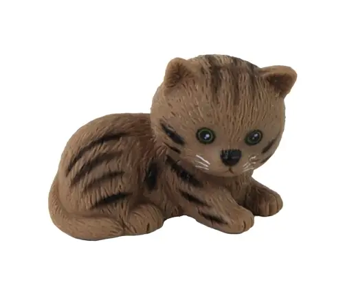 Lelle Emily ar kaķēnu