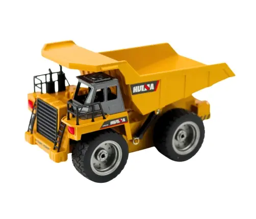 Huina Remote Controlled RC Dumper Truck Yellow 9-CH 1:18
