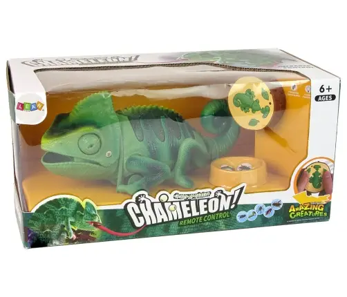 Radiovadāmā ķirzaka ar pulti Chameleon Green
