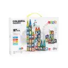 Slide Set For Balls Magnetic Blocks 168 Pieces