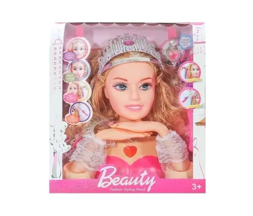 Lelles frizēšanas aksesuāru komplekts Lelles frizēšanas aksesuāru komplekts