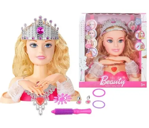 Lelles frizēšanas aksesuāru komplekts Lelles frizēšanas aksesuāru komplekts