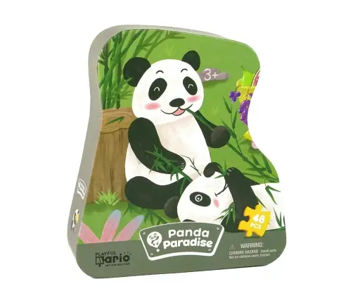 Bamboo Forest Panda Puzzle 48 Elements Bamboo Forest Panda Puzzle 48 Elements