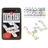 Domino Dominoes Dominos In A Metal Box  28PCS