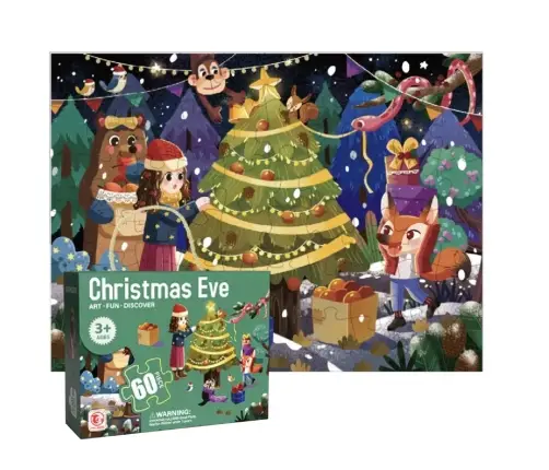 Children's Jigsaw Puzzle Christmas 60 pieces. Children's Jigsaw Puzzle Christmas 60 pieces.