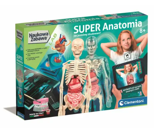 Science Fun Super Anatomy Polish Language Clementoni 50919