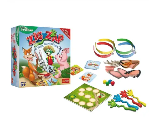 Skill Game ZIG ZAP The Treflik Family Trefl 02070 Skill Game ZIG ZAP The Treflik Family Trefl 02070