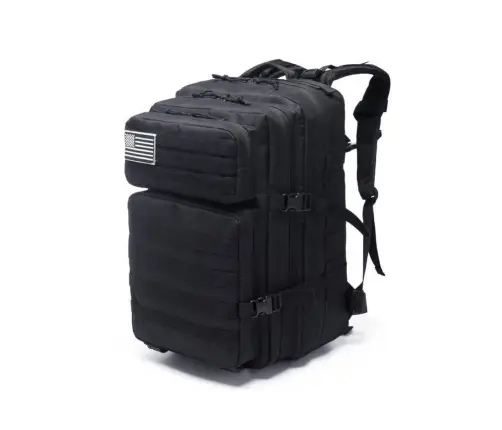 Militārā mugursoma 40-60 l Black Militārā mugursoma 40-60 l Black