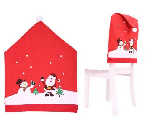 Рождественский чехол для стульев