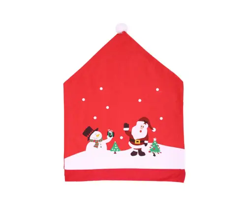 Рождественский чехол для стульев